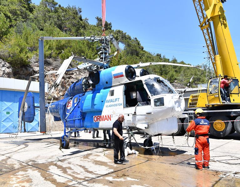 Tahtalı'da helikopter çıkarma operasyonu