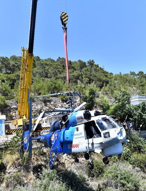 Tahtalı'da helikopter çıkarma operasyonu