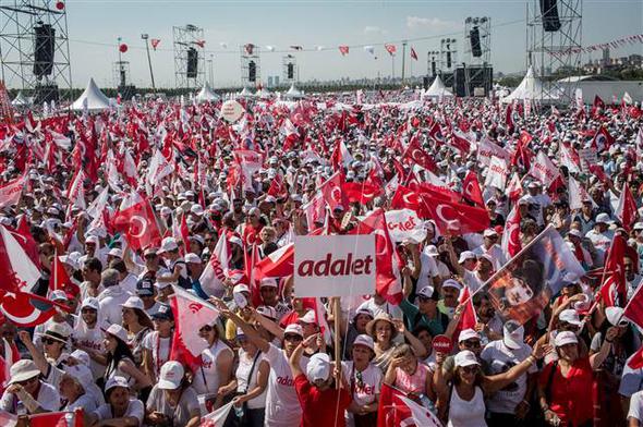 Dünya Maltepe mitingini bu fotoğraflarla izledi