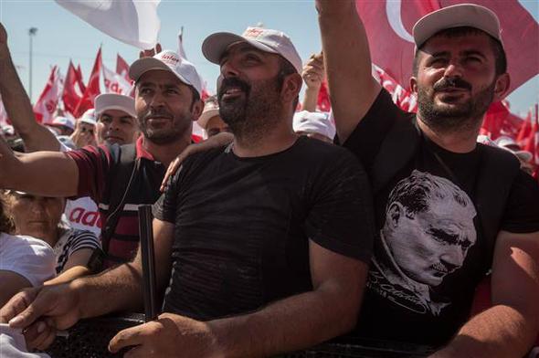 Dünya Maltepe mitingini bu fotoğraflarla izledi