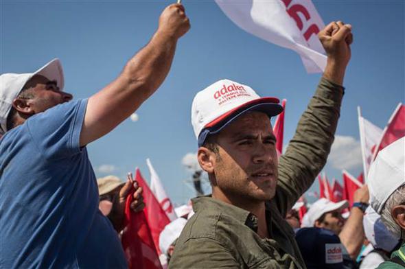 Dünya Maltepe mitingini bu fotoğraflarla izledi