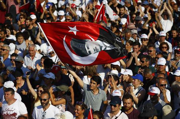 Dünya Maltepe mitingini bu fotoğraflarla izledi