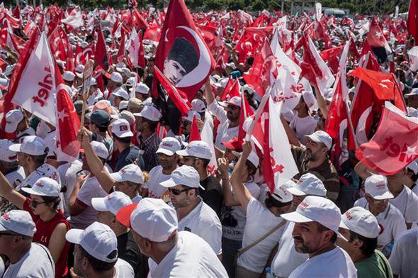 Dünya Maltepe mitingini bu fotoğraflarla izledi