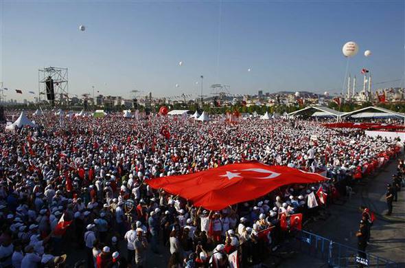 Dünya Maltepe mitingini bu fotoğraflarla izledi
