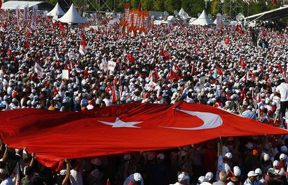Dünya Maltepe mitingini bu fotoğraflarla izledi