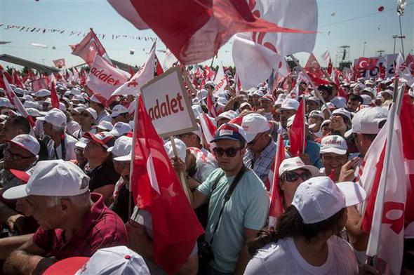 Dünya Maltepe mitingini bu fotoğraflarla izledi