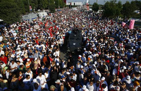 Dünya Maltepe mitingini bu fotoğraflarla izledi