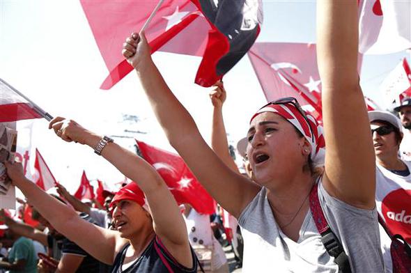 Dünya Maltepe mitingini bu fotoğraflarla izledi