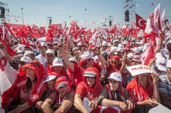Dünya Maltepe mitingini bu fotoğraflarla izledi