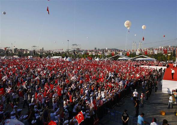 Dünya Maltepe mitingini bu fotoğraflarla izledi