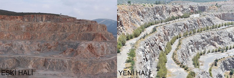 Taş ocağına 'yeşil gerdanlık'