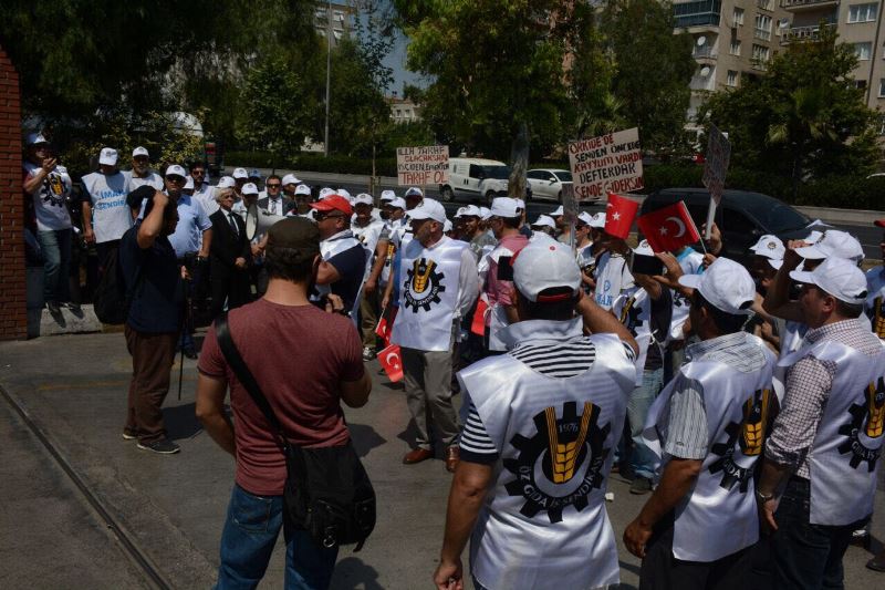Orkide çalışanları 43 gündür eylemde