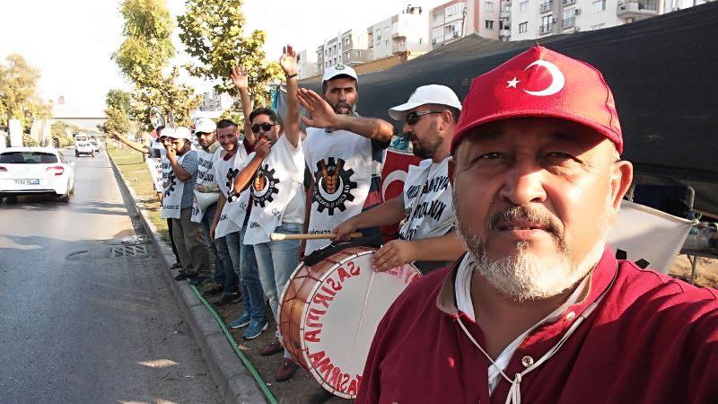 Orkide çalışanları 43 gündür eylemde