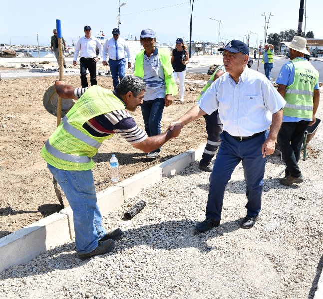 Başkan'dan güne keyifli bir başlangıç