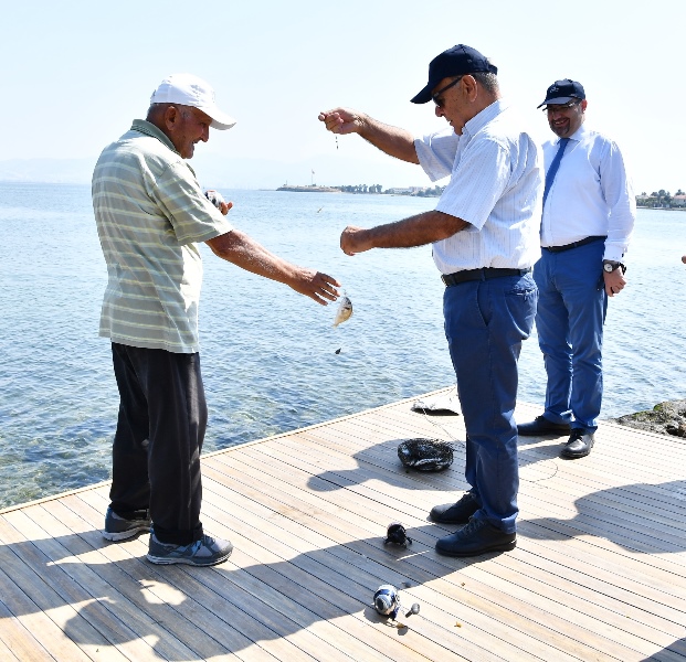 Başkan'dan güne keyifli bir başlangıç