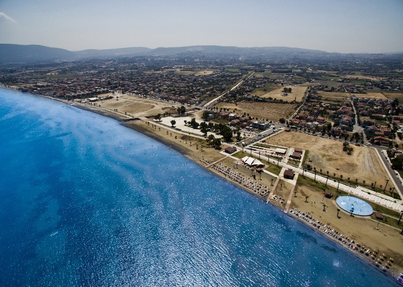İzmir Körfezi'ne ilk Mavi Bayrak