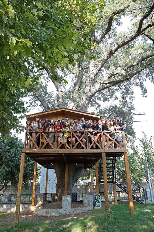 Avrupalı gençler Buca'yı çok sevdi