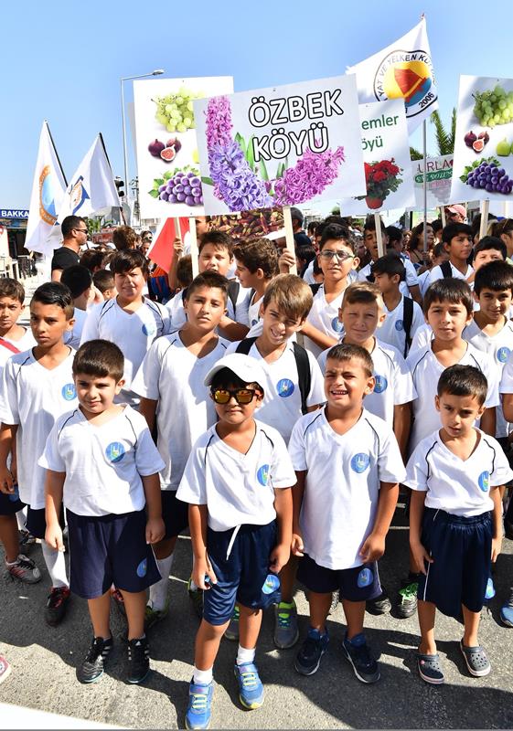 Urla'da bağbozumu zamanı