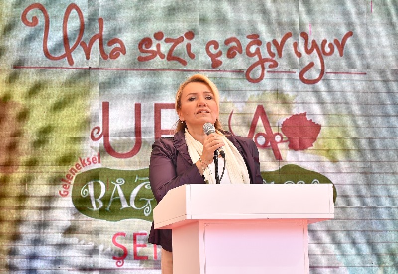 Urla'da bağbozumu zamanı