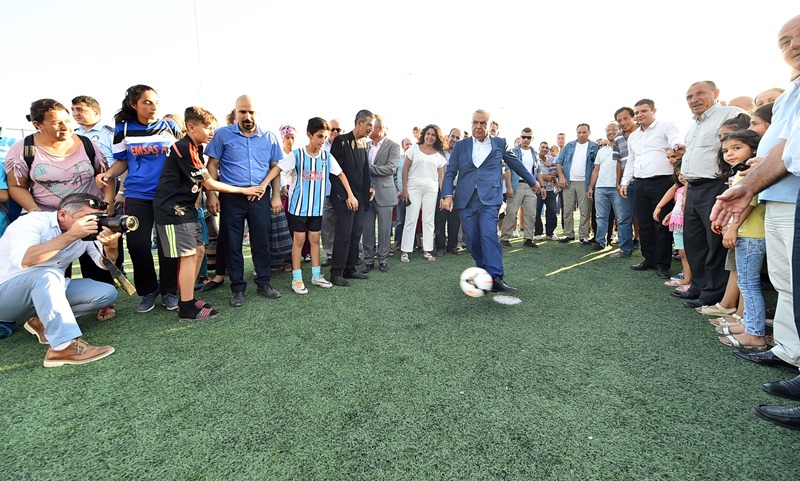İlk vuruş Başkan'dan
