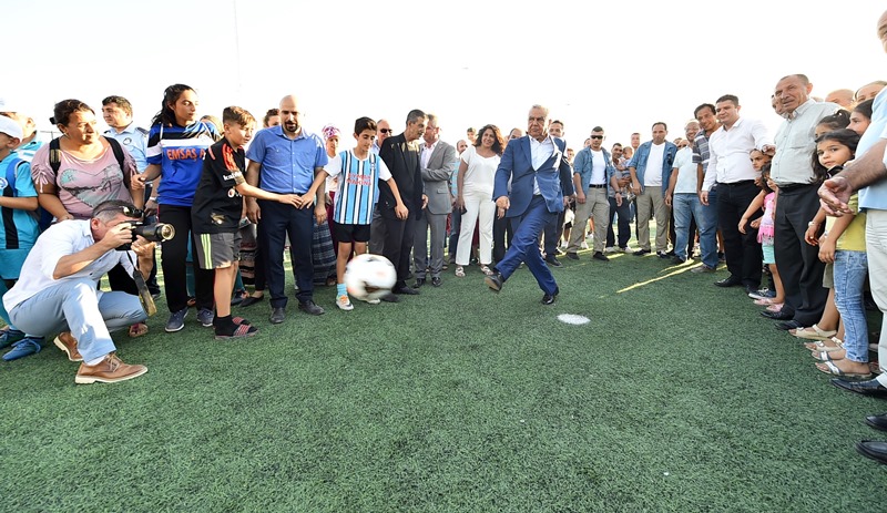 İlk vuruş Başkan'dan