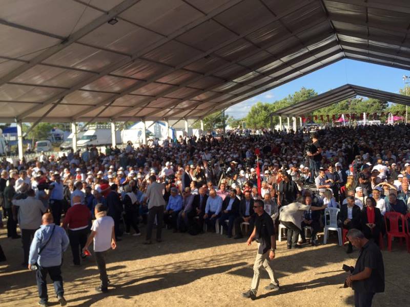 CHP İzmir tam kadro Çanakkale'de