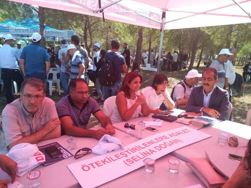 CHP İzmir tam kadro Çanakkale'de