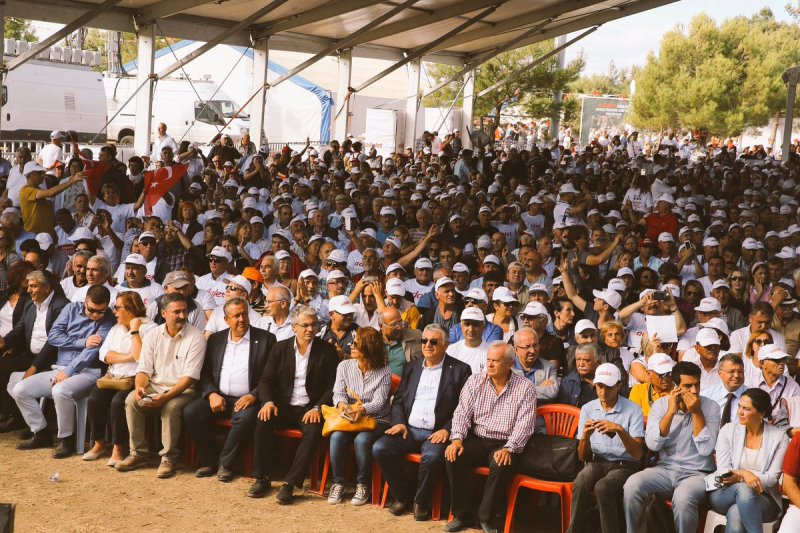 CHP İzmir tam kadro Çanakkale'de