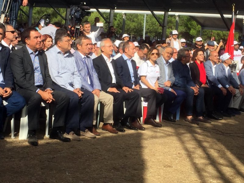 CHP İzmir tam kadro Çanakkale'de