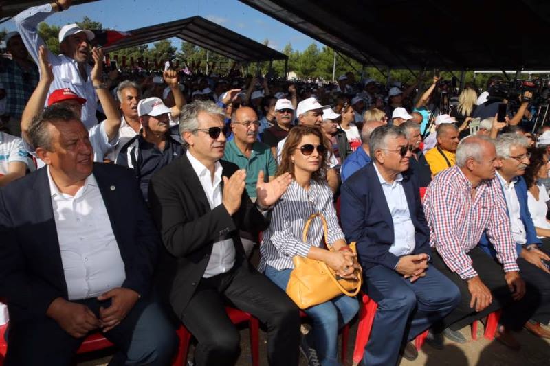 CHP İzmir tam kadro Çanakkale'de