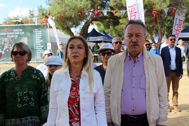 CHP İzmir tam kadro Çanakkale'de