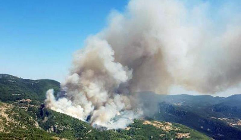 Muğla'da yangın faciası