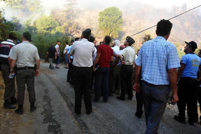 Muğla'da yangın faciası