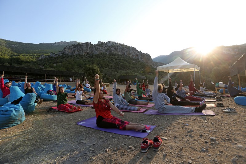 Buca'da doğayla iç içe 'dijital detoks'