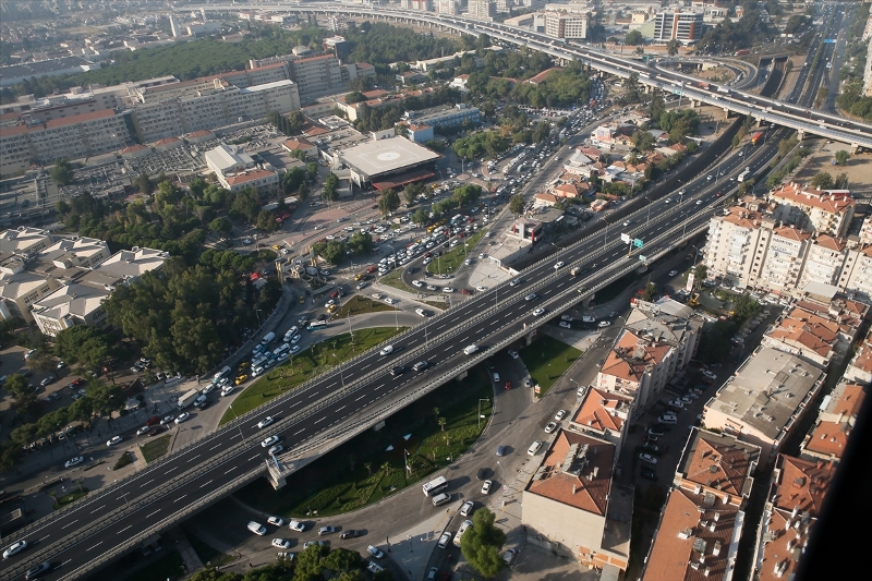 İzmir trafiğine havadan denetim