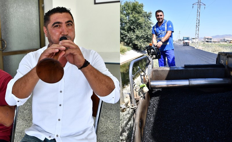 Şantiyeden sahneye