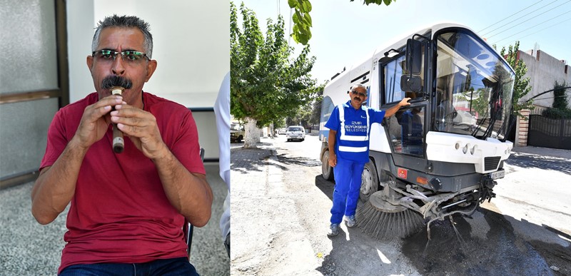 Şantiyeden sahneye