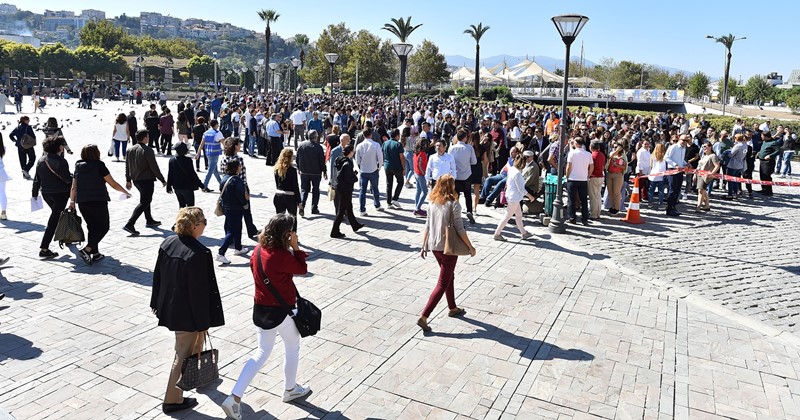 İzmir'de aksiyon filmlerini aratmayan tatbikat