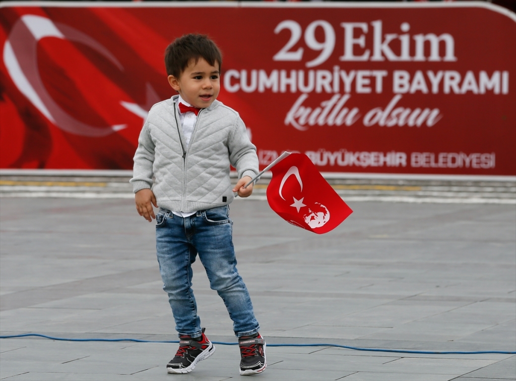 İzmir'de 29 Ekim Cumhuriyet Bayramı