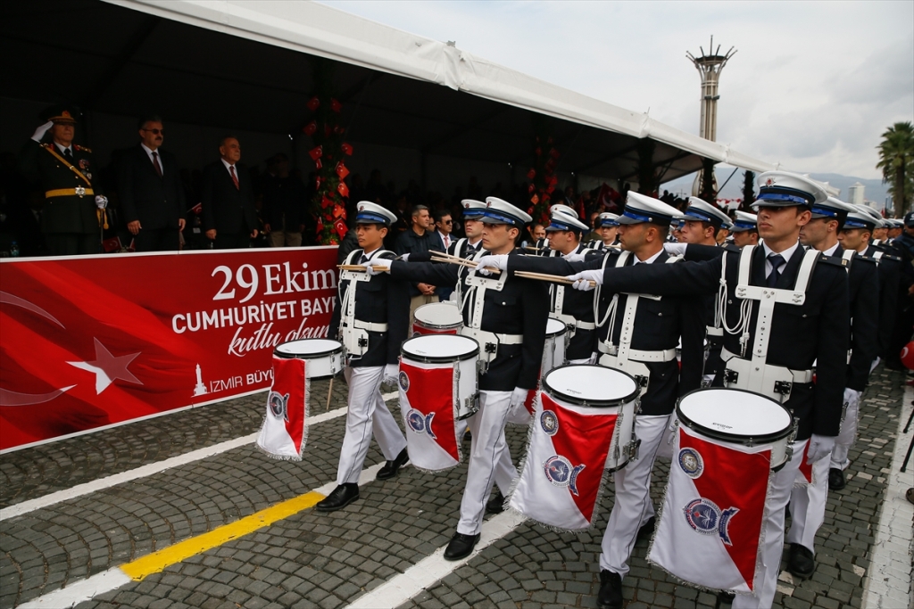 İzmir'de 29 Ekim Cumhuriyet Bayramı