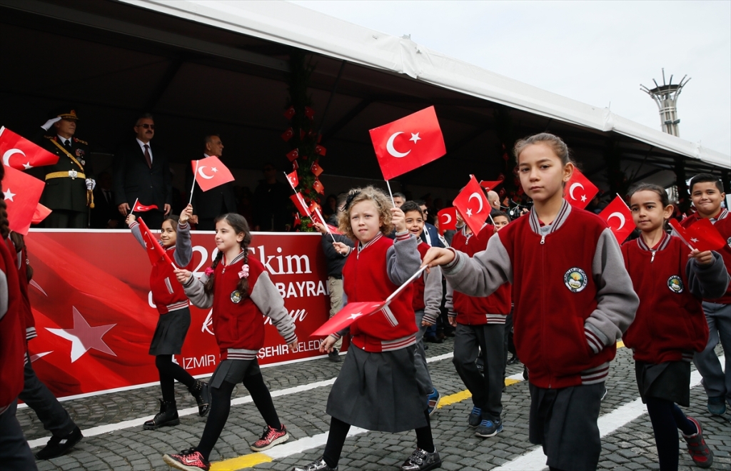 İzmir'de 29 Ekim Cumhuriyet Bayramı