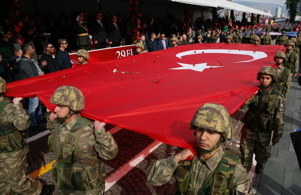 İzmir'de 29 Ekim Cumhuriyet Bayramı