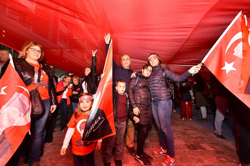Cumhuriyet coşkusuna muhteşem final