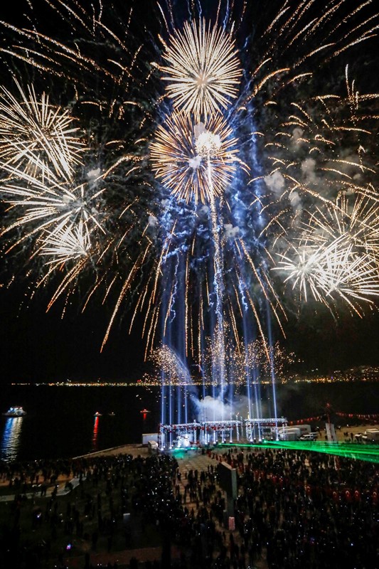 Cumhuriyet coşkusuna muhteşem final