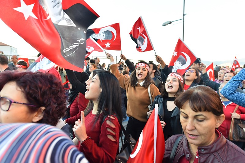 Cumhuriyet coşkusuna muhteşem final