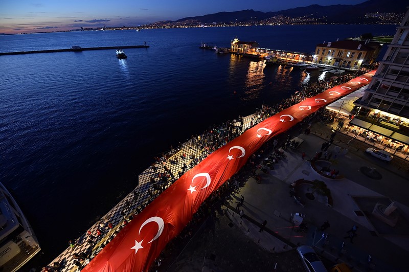 Cumhuriyet coşkusuna muhteşem final