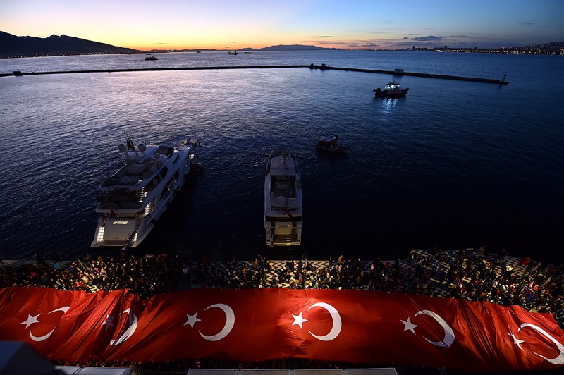 Cumhuriyet coşkusuna muhteşem final