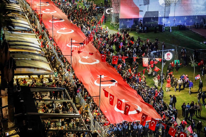 Cumhuriyet coşkusuna muhteşem final