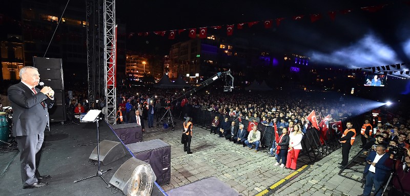 Cumhuriyet coşkusuna muhteşem final