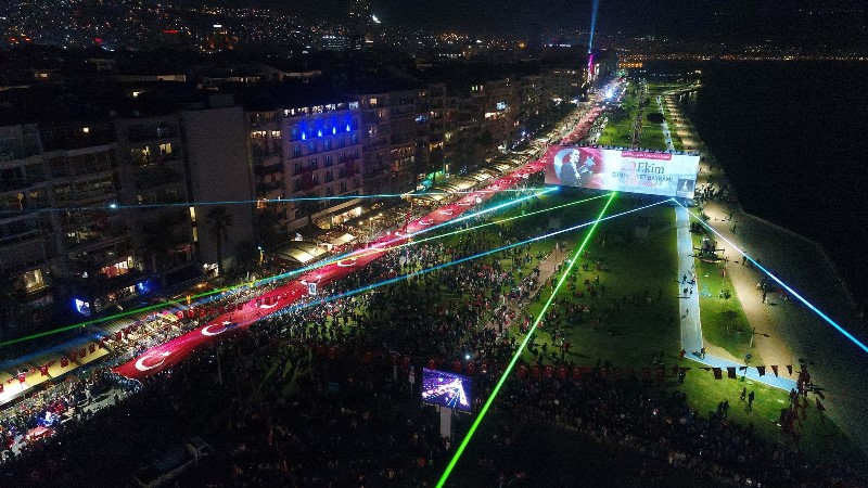 Cumhuriyet coşkusuna muhteşem final